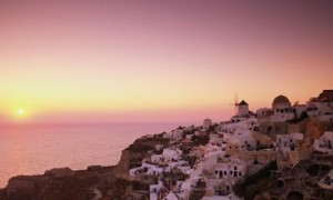 greecian sunset