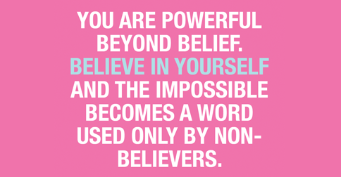 believeinyourself