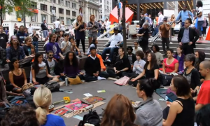 occupy wall street meditation